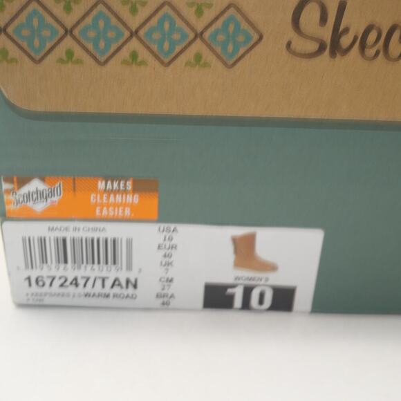 NEW Skechers Women's  10 Keepsakes 2.0 Warm Road Hi Top Boots Tan Brown *READ* - Picture 12 of 13